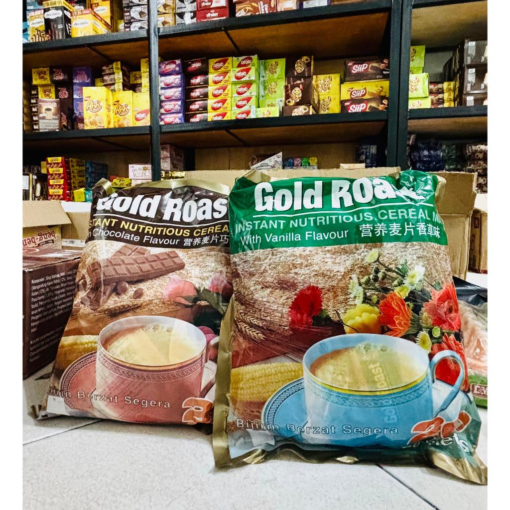 

GOLD ROAST CEREAL COKLAT INSTAN 20PCS 1PACK