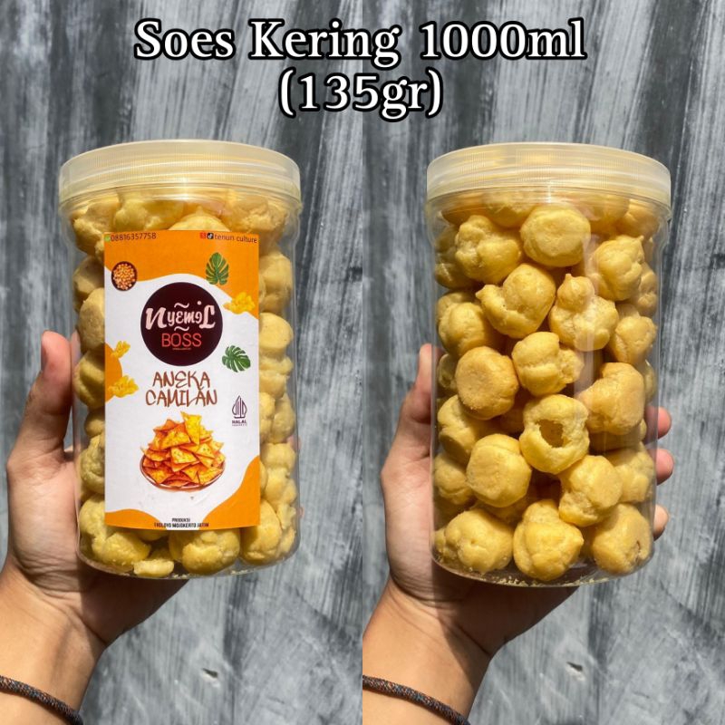 

Camilan Lebaran Soes Kering 900ml dan 1000ml