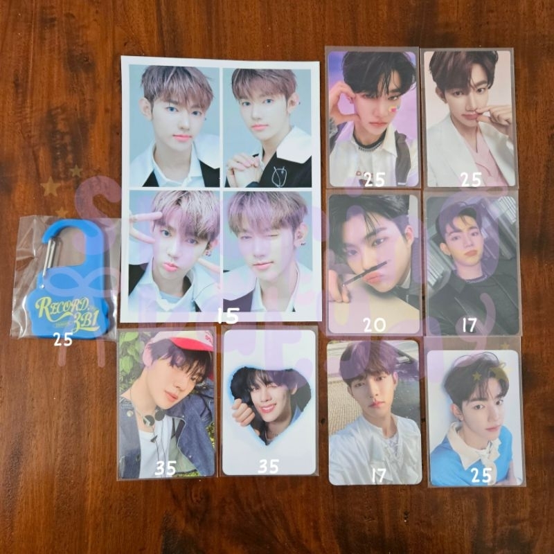 Photocard / PC ZB1 ZEROBASEONE Zhang Hao Mistine, QQ Music, Bringgreen, YHMAH Photo, YITS & Gyuvin H