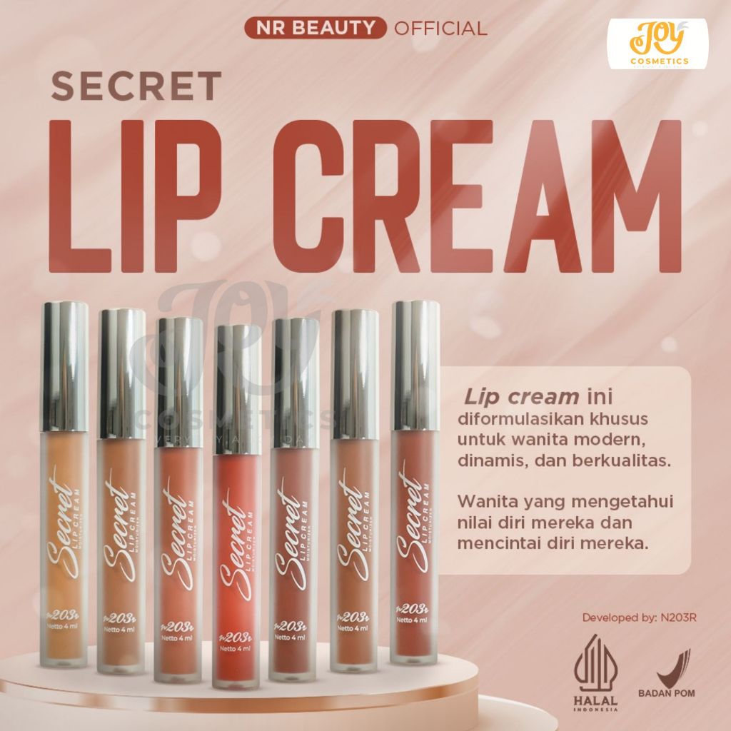 N203R Lip Cream "7 Shades of Poison" NR Beauty