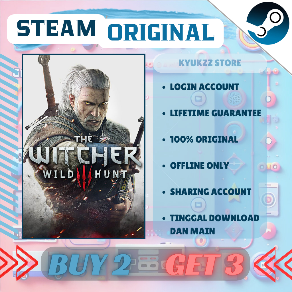The Witcher 3  Wild Hunt GAME PC ORIGINAL