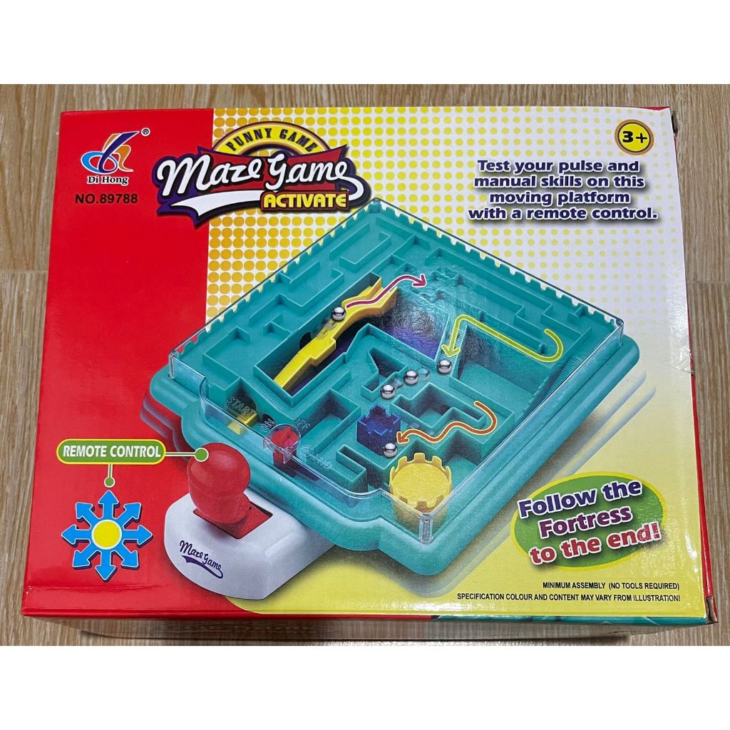 Kiddo Zone - Permainan Papan Labirin | Castle Maze Game | Labyrinth Board Game | Mainan Edukasi Anak