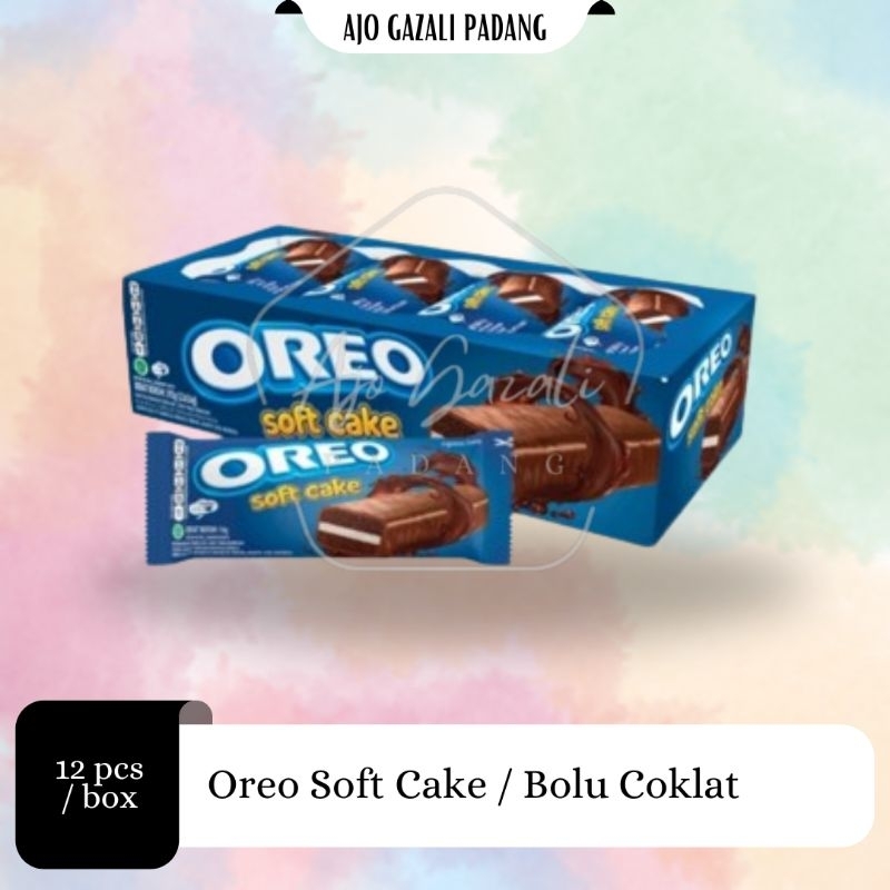 

Oreo - Soft Cake / Bolu Coklat - 1 Box > Isi 12 pcs