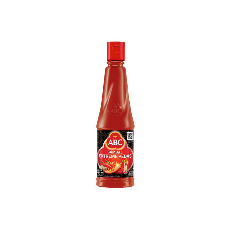 

ABC Sambal Extreme Pedas Botol 275 Ml