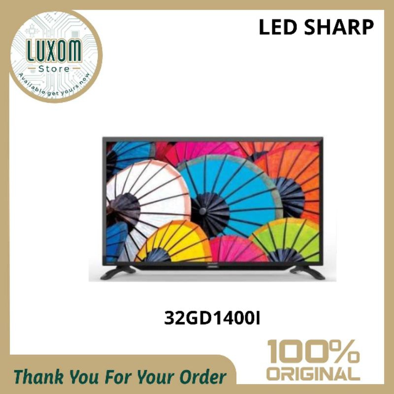 Led SHARP 32inch Digital 32GD1400I/Led Sharp/32inch/Digital/Tv