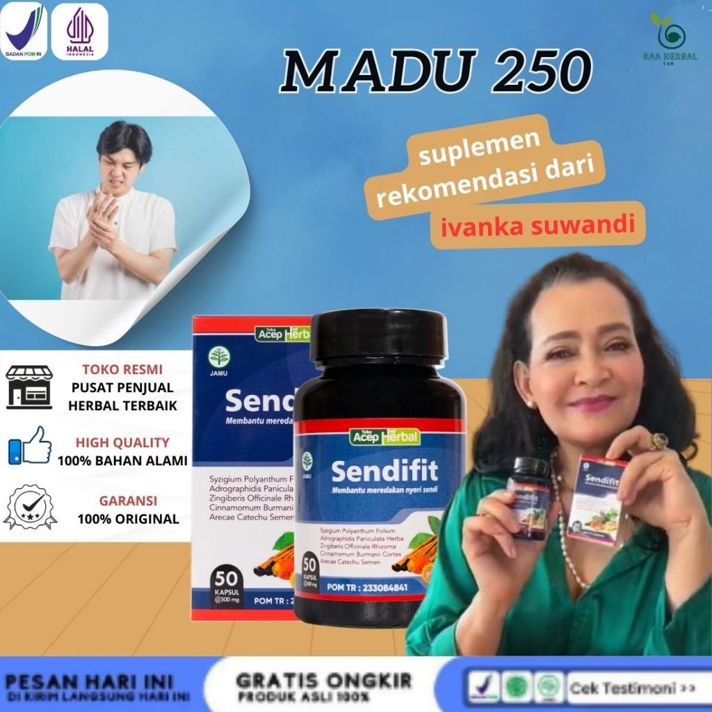 SENDIFIT Obat Tangan Kesemutan, Jari Tangan Bengkak, Tangan Kebas, Jari Tangan Sakit, Jari Tangan Ka