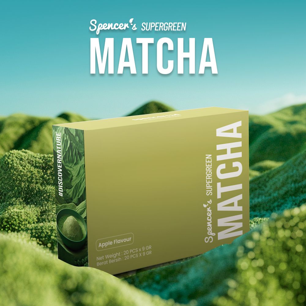 

Spencer's Supergreen Matcha Isi 20 Sachet Diet Sehat Tanpa Ribet