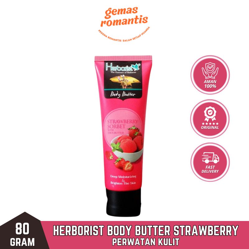 Herborist Body Butter Strawberry 80gr