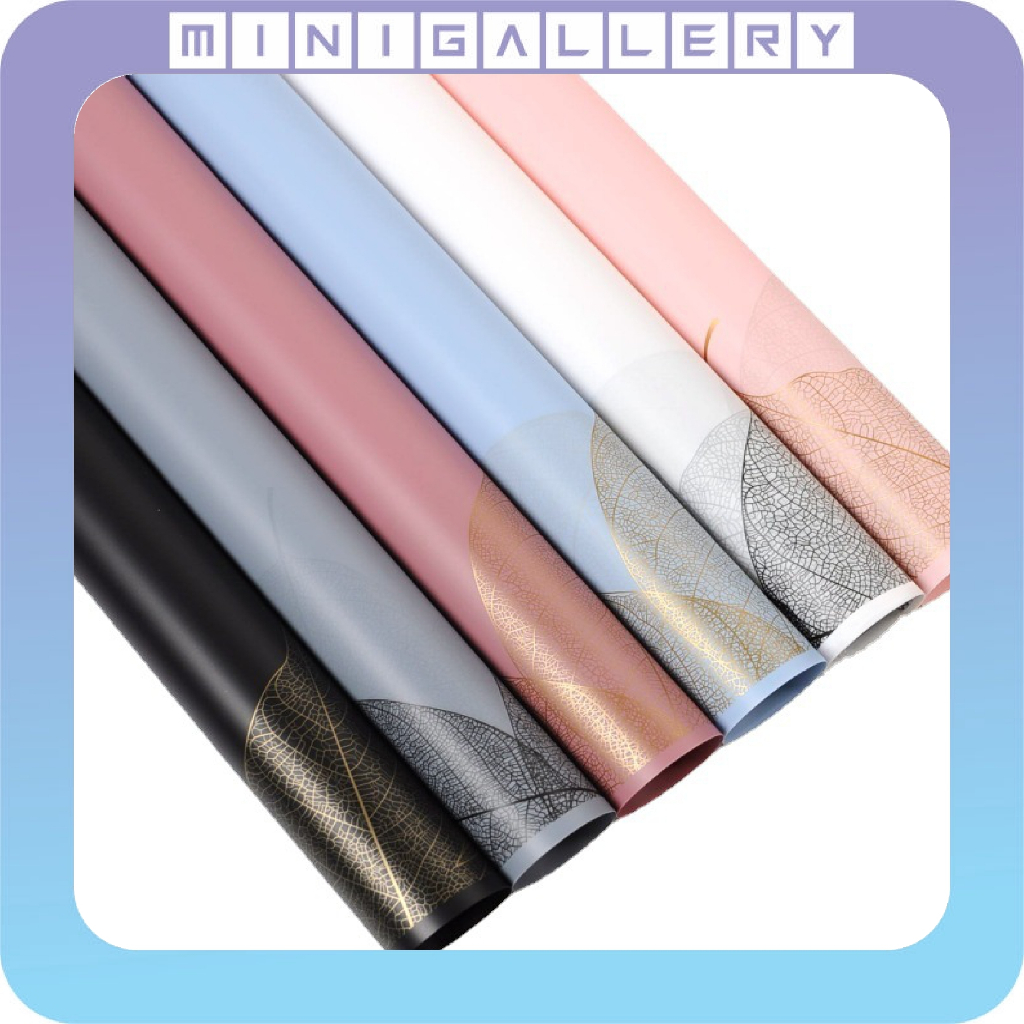 

20 Lembar Kertas Buket Bunga Cellophane Flower Wrapping Waterproof Hand Bouquet Kertas Kado Ecer KB6065