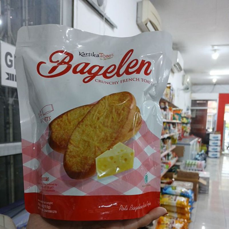 

Bagelen CRUNCHY FRENCH TOAST (Roti Bagelen rasa keju)