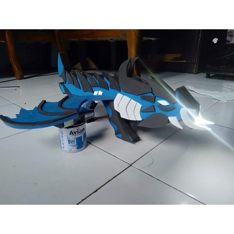 Pistol mainan free fire AK draco