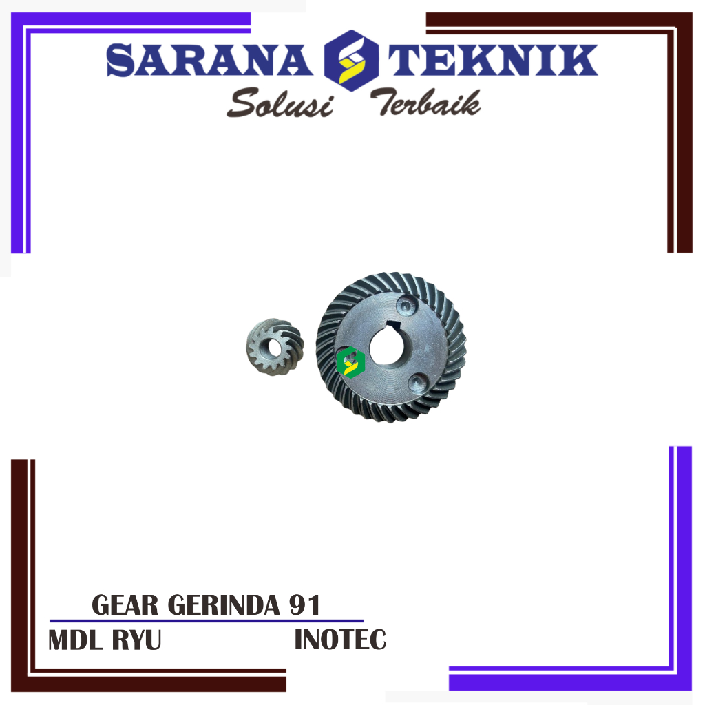 GEAR / GIGI GERINDA 91 INOTEC MODEL RYU