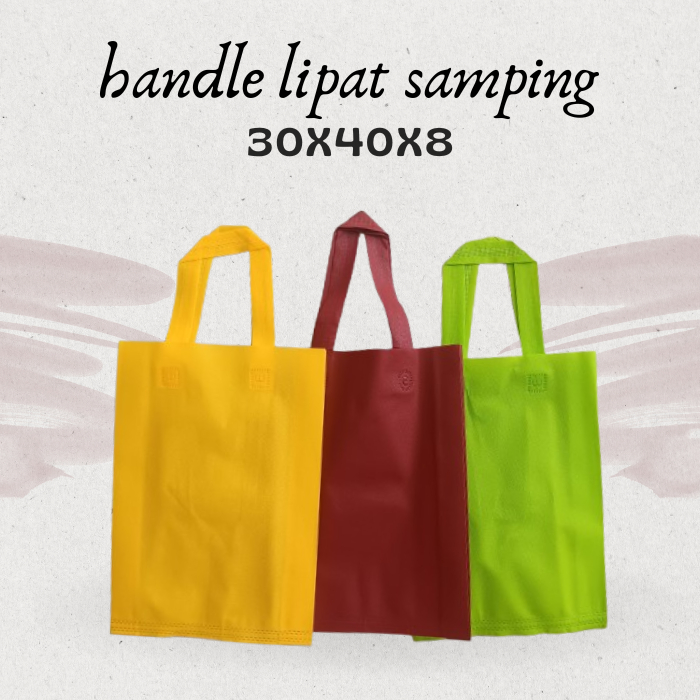 

Tas tali spunbond 30x40 isi 12pcs tas goodiebag tas sovenir tas kado