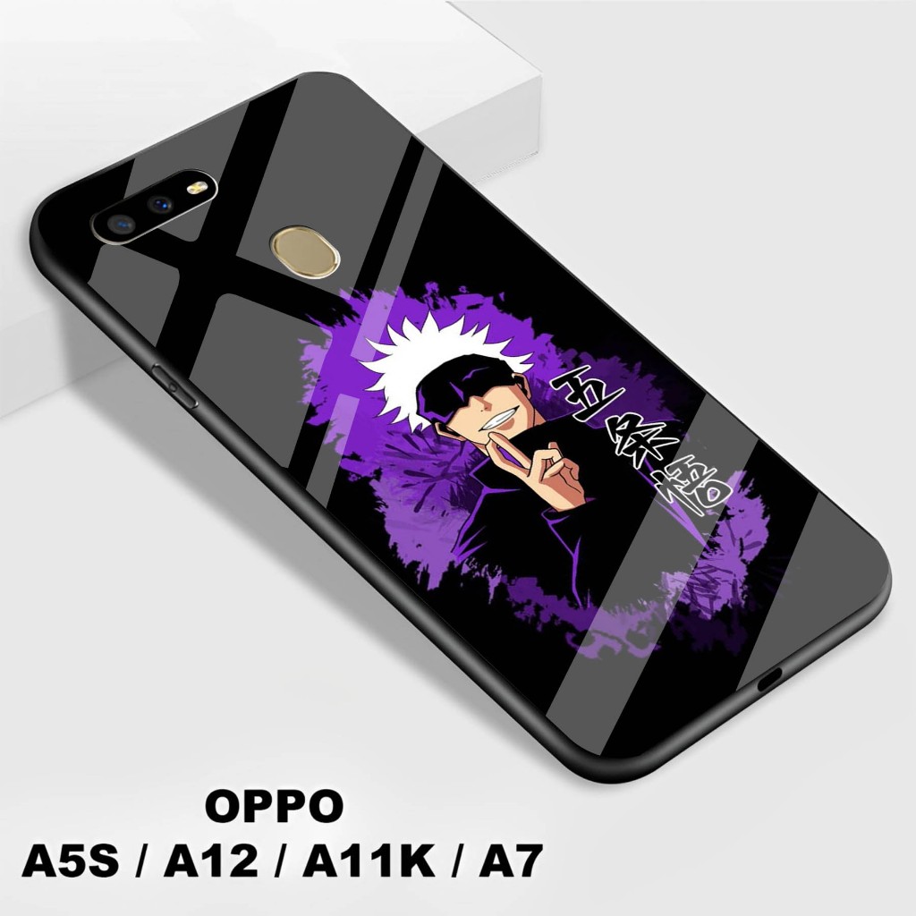 Softcase Kaca Kilau Oppo A5S / A12 / A7 / A11K - Softcase Kaca   Oppo A5S / A12 / A7 / A11K - Softca