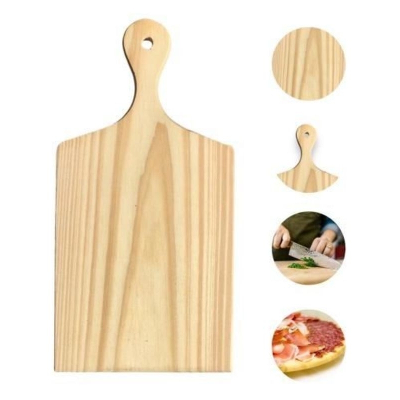 Talenan kayu besar/talenan kayu dapur dan tebal