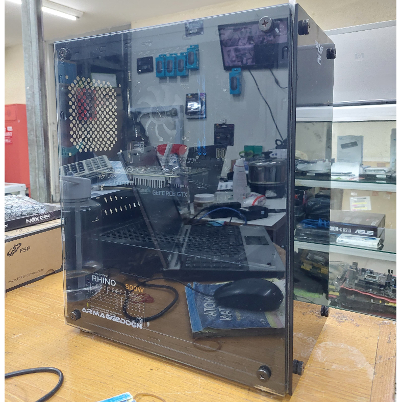 Cpu Only Core i7 4790/Ram 16 GB/HDD 1 TB/VGA GTX 1650 4GB NVDIA/SSD 256 GB Second