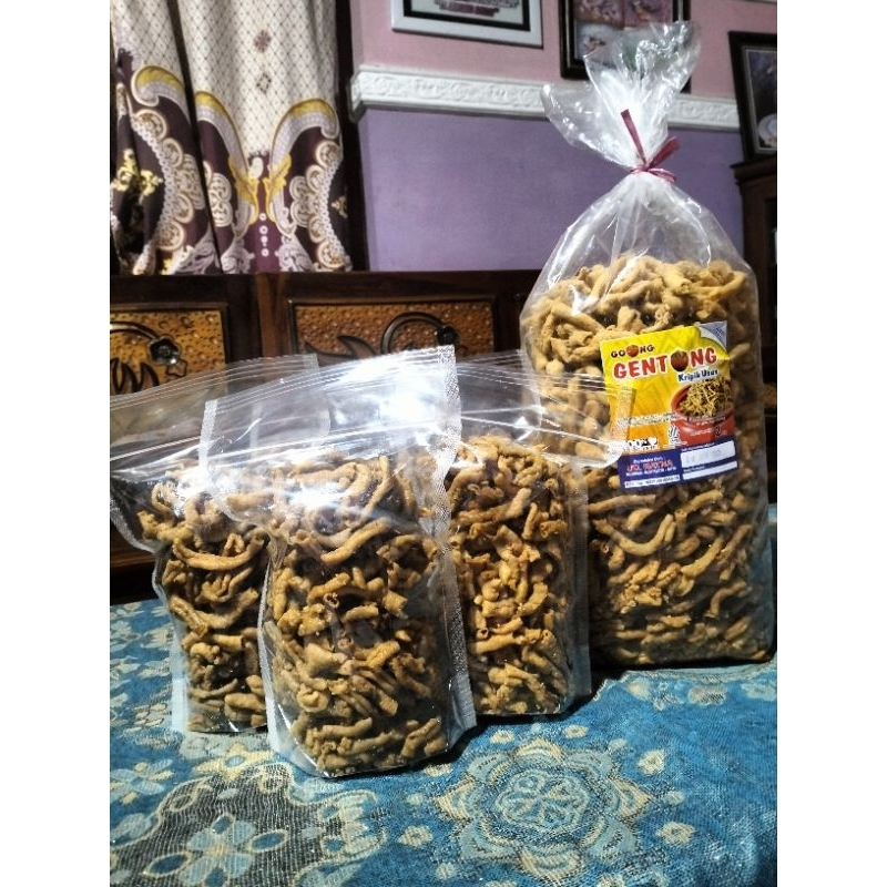 

keripik usus cap gentong