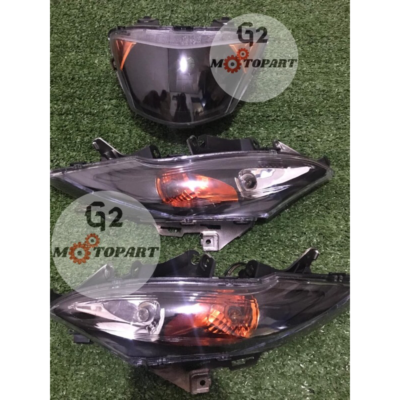 REFLEKTOR REFEKTOR LAMPU DEPAN MIO J CUSTOM PLUS LAMPU SEN SET MIO J CUSTOM