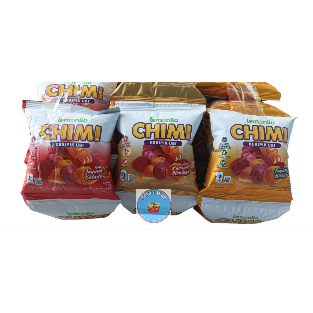 

CHIMI Keripik Ubi Lemonilo 1Rcg 10x10gr