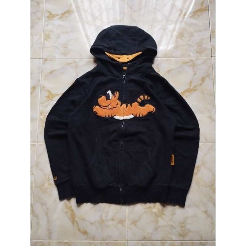 Hoodie zipper pancoat tiger