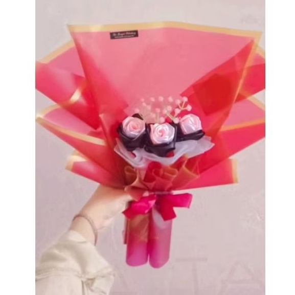 

Bucket Bunga Pita Satin/Wisuda/Lamaran/Anniversary/Ultah