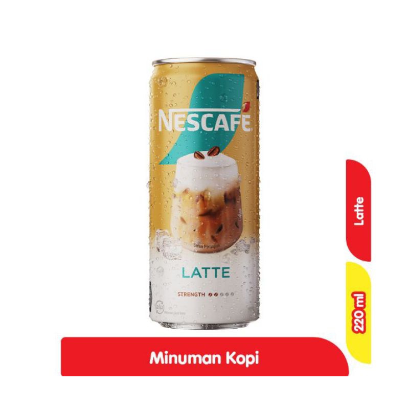 

Nescafe late minuman kaleng 220ml