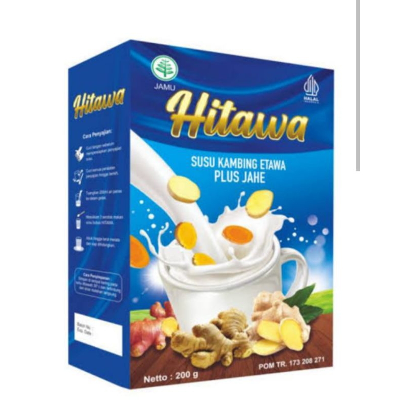 

HITAWA susu jahe box 200 g