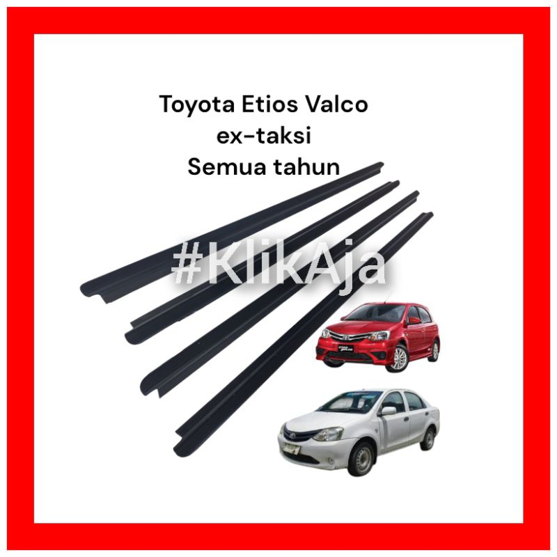 Plipit Kaca Luar Toyota Etios Valco Ex-taksi