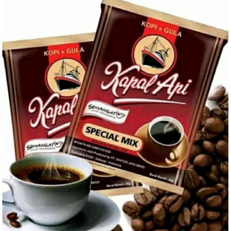 

Kopi Kapal Api special MiX 1 Renceng isi 10