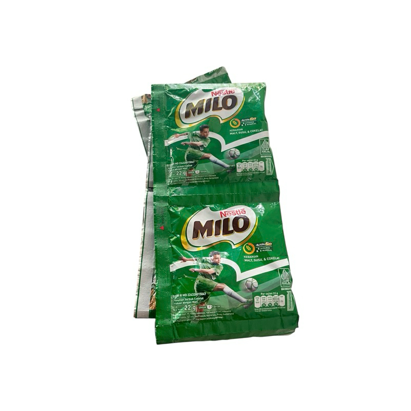 

Nestle Milo /milo nestle 1 renceng isi 10x22gr