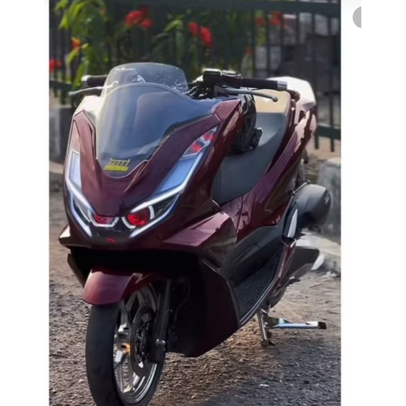 VISOR  STANDAR/CEPER PCX 160 2021-2024 FULL BENING GANTENG