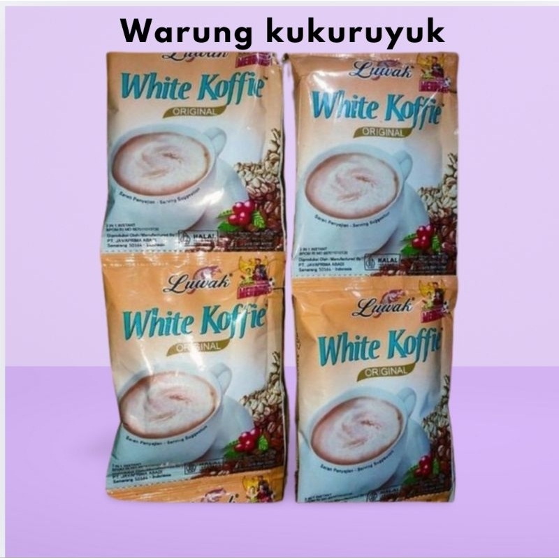 

kopi luwak white koffie renceng