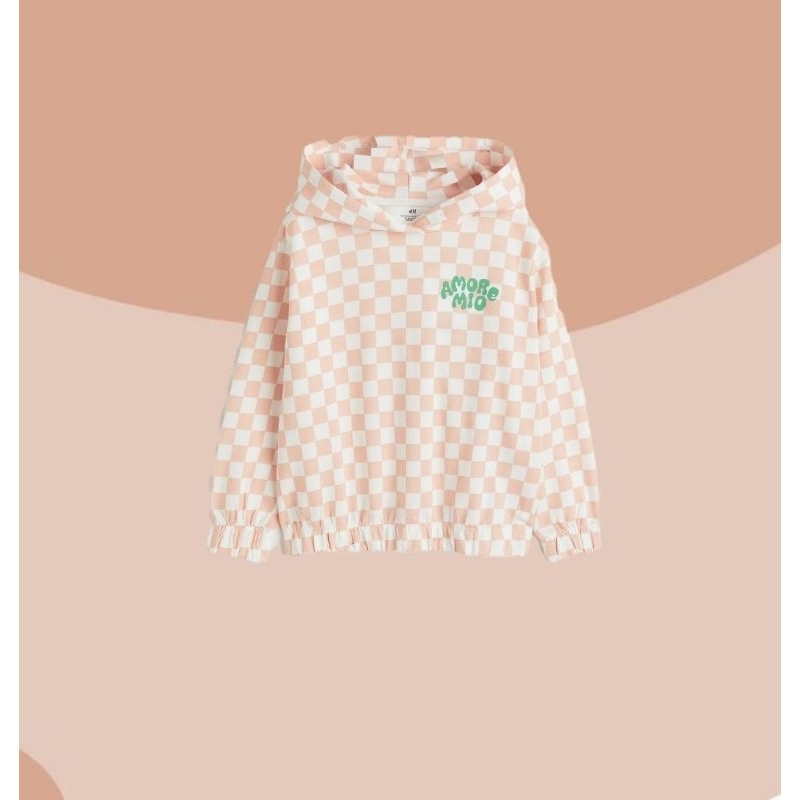 kaos hoodie anak perempuan HM