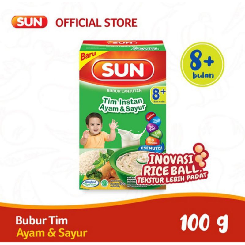 SUN Bubur Bayi Rasa Tim Ayam Sayur 100 g