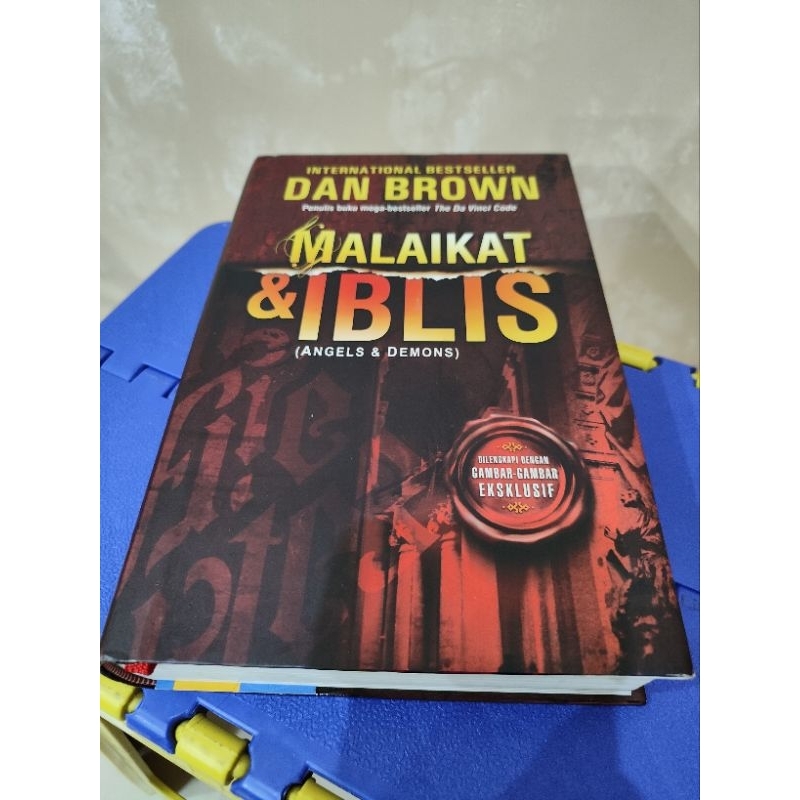 Novel Ori Original Malaikat dan Iblis Angels & Demons Hard Cover HC angel demon dan brown buku bekas