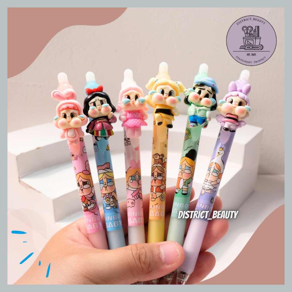 

PULPEN CETEK HAPUS BONEKA CRY BABY POWER PUFF GIRLS PEN CETEK BONEKA CRYBABY PULPEN MEKANIK ERASABLE PEN CRY BABY LUCU TERMURAH