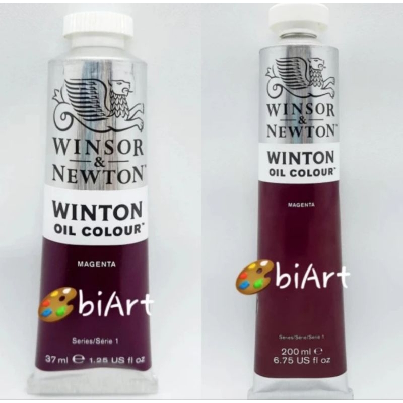 

Cat Minyak Winton Oil Colour 200ml / 37ml Magenta Winsor & Newton