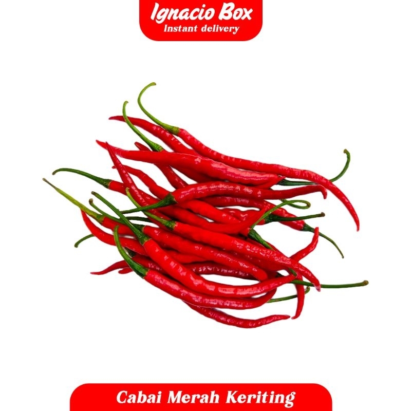 

Promo Cabe Cabai Lombok Merah Keriting Segar 100gr Organik IgnacioBox Fruit