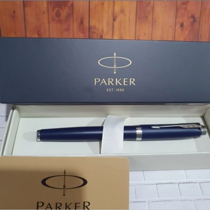 

Pulpen Parker IM Matte Royal Blue CT Roller Ball