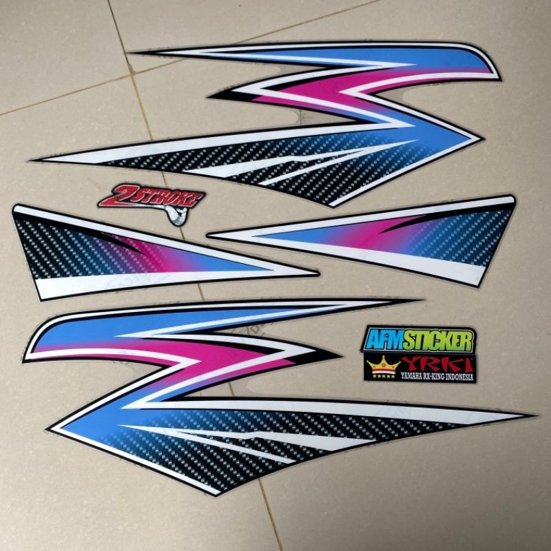 Striping Rx King Transparan || Striping Rx King 2003