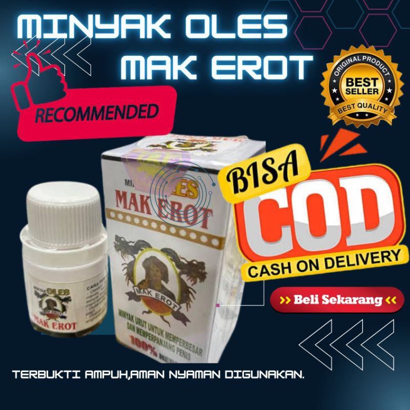 MINYAK OLES MAK EROT ASLI ORIGINAL/MINYAK URUT MAK EROT HERBAL