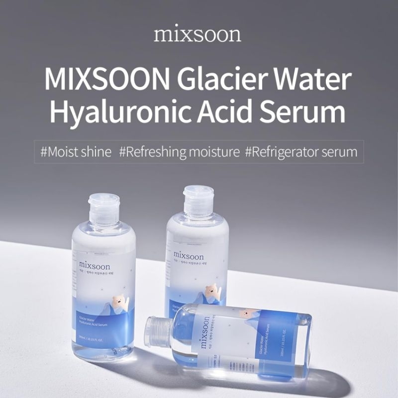 JUMBO 300ML MIXSOON Glacier Water Hyaluronic Acid Serum 300ml