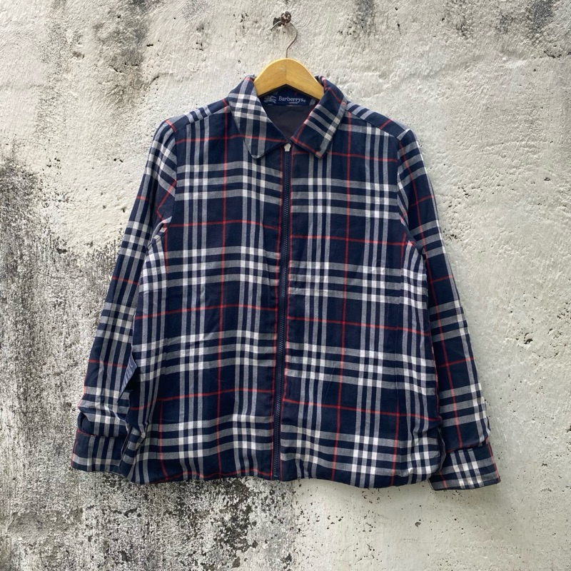 Jaket harrington Bbburberryssszzz - Size L - Jaket reversible