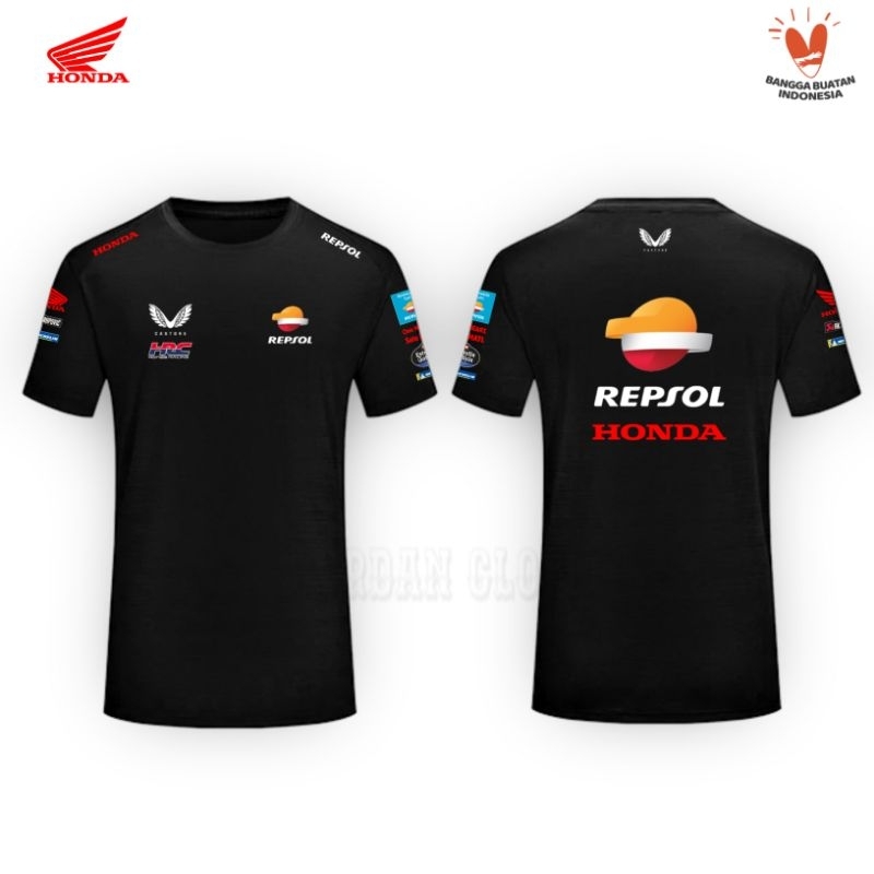 Tshirt Baju Kaos Team Repsol Honda MotoGP