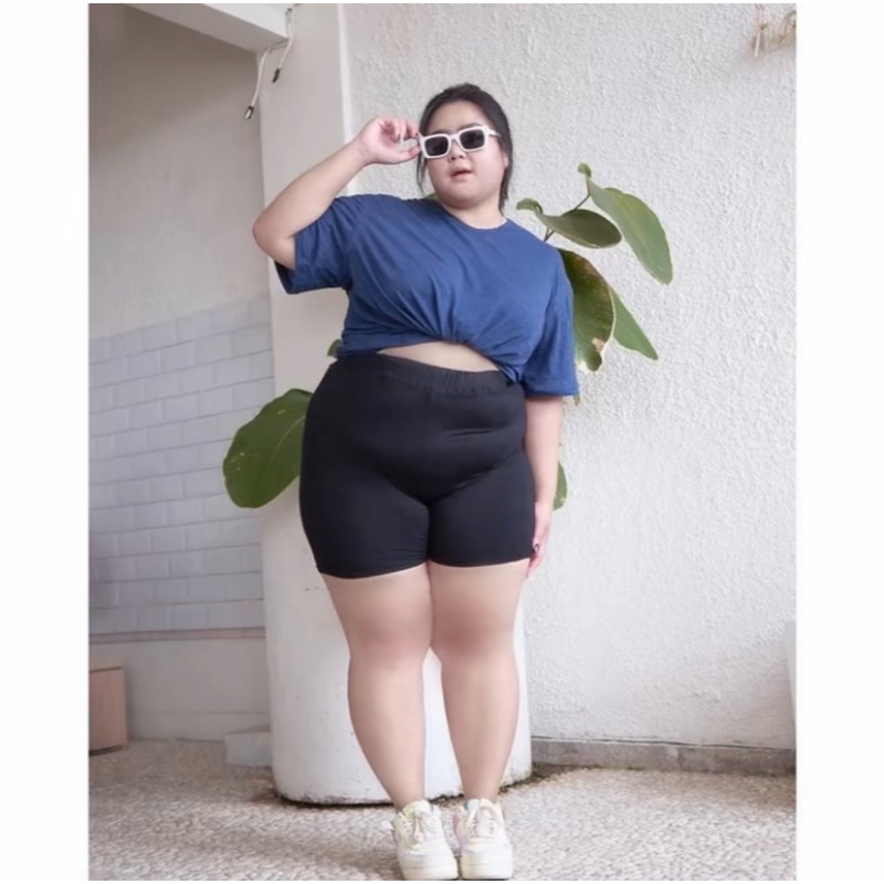 CELANA SHOT SUPER JUMBO BB 80 -120 KG SHORTPANTS WANITA CELANA DALAM PENDEK WANITA LEGGING PENDEK WA