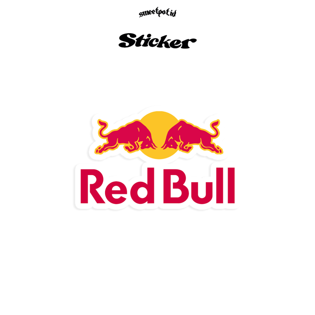

(BISA COD) STIKER AESTHETIC "REDBULL" / STIKER HELM / STIKER LOCAL BRAND / STIKER AESTETHIC / ANTI AIR / STICKER BIJIAN / STICKER ECERAN / STICKER METAL / STICKER POP / VIRAL