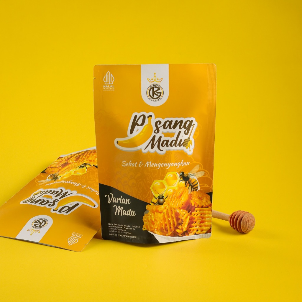 

keripik pisang madu original mahkhuta gulir karya