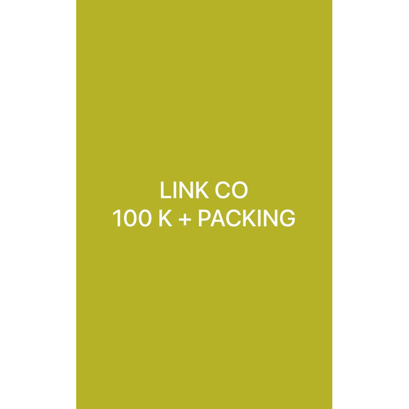 

LINK CO 100 K + PACKING