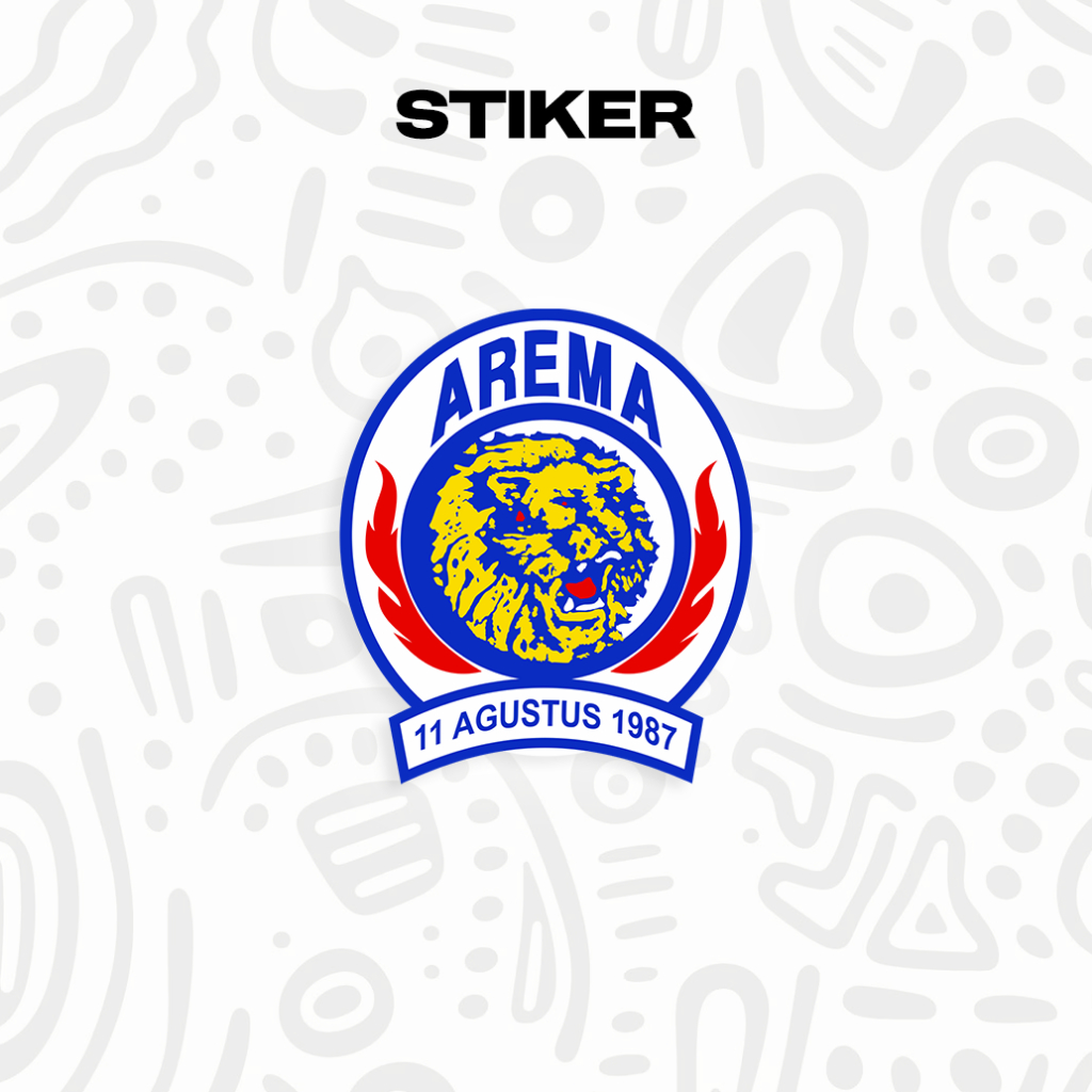 

[] STIKER "AREMA INDONESIA" / TANPA MINIMAL / STIKER MURAH / STIKER KEREN / STIKER VIRAL / STIKER AESTHETIC