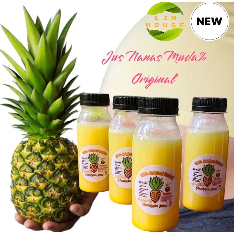 

Jus Nanas Muda/Nanas Merah Pelancar Menstruasi/Haid 100 Ml